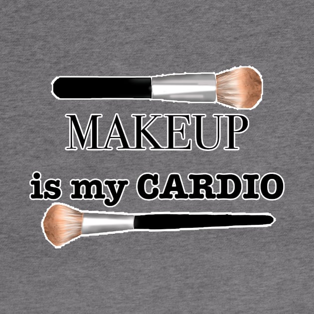 makeup is my cardio by basiaradkowska